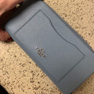 Blue Coach Wallet